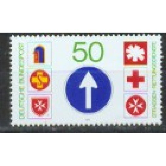 Alemania Federal - 847 - GERMANY 1979 Servicio de socorro en carretera Lujo Alemania Federal - 847 - GERMANY 1979 Servicio de socorro en carretera Lujo