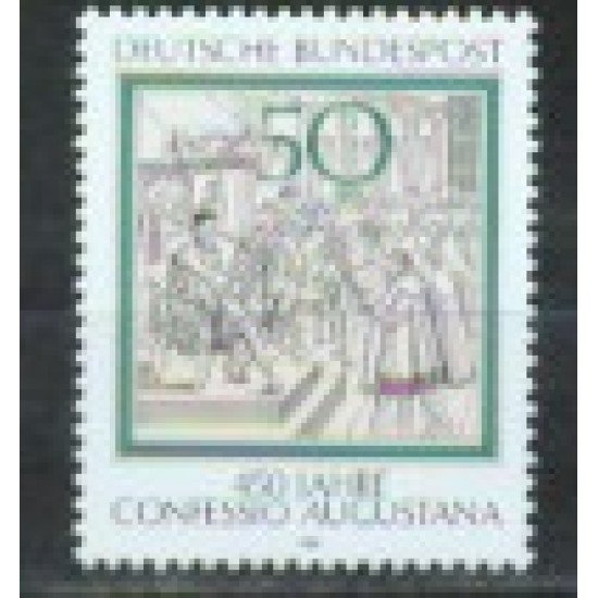 Alemania Federal - 892 - GERMANY 1980 450º Aniv. Confesión de Augsbourg Lujo Alemania Federal - 892 - GERMANY 1980 450º Aniv. Confesión de Augsbourg Lujo