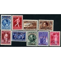 Bélgica 15/23 -A 1947 Sellos de 1946 MNH