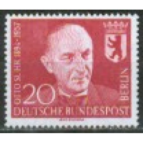 Alemania Berlín - 161 - 1958 DEUTSCHE Aniv. muerte de Otto Suhr Lujo (oxi.) Alemania Berlín - 161 - 1958 DEUTSCHE Aniv. muerte de Otto Suhr Lujo (oxi.)