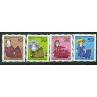  Alemania Berlín - 297-00 - 1968 DEUTSCHE Sorteo de beneficencia-muñecas-Lujo