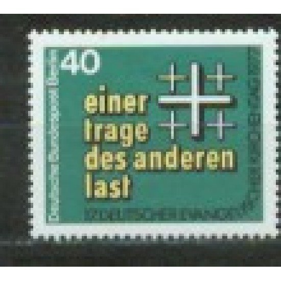  Alemania Berlín - 510 - 1977 17ª DEUTSCHE Jornada evangelista alemana Lujo