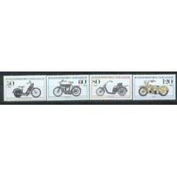 TRA2/S Alemania Berlín  655/58 1983 Sorteo por la juventud motocicletas históricas MNH