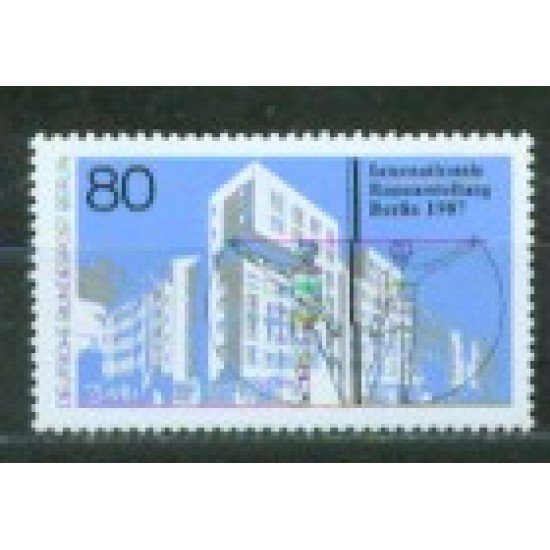  Alemania Berlín - 746 - 1987 DEUTSCHE Exp. inter. de arquitectura-Berlín-Lujo