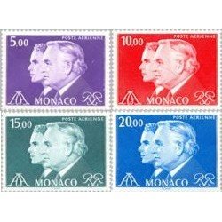 Monaco A 100/03 1982 Rainiero III y Alberto MNH
