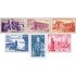 Monaco A 22/27 1947 Exp. del Cent. del Sello Americano MH