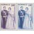 Monaco A 71/72 1959 Pareja Principesca MNH