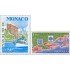 BA1/S Monaco  Nº 1134/35  1978 Plan RAMOGE-protección del litoral mediterráneo-Lujo