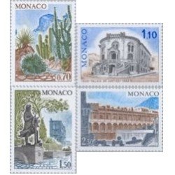 Monaco - 1214/17 - 1980 Stios y monumentos Lujo