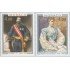 Monaco - 1245/46 - 1980 Cuadros de Alberto I y Marie Alice Heine-príncipes de Mónaco-Lujo