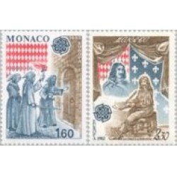 Monaco - 1322/23 - 1982 Europa-hechos históricos Lujo