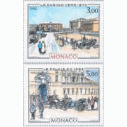 Monaco - 1340/41 - 1982 Monte-Carlo y Mónaco de 1870 a 1925 (Belle Epoque) Lujo Monaco - 1340/41 - 1982 Monte-Carlo y Mónaco de 1870 a 1925 (Belle Epoque) Lujo