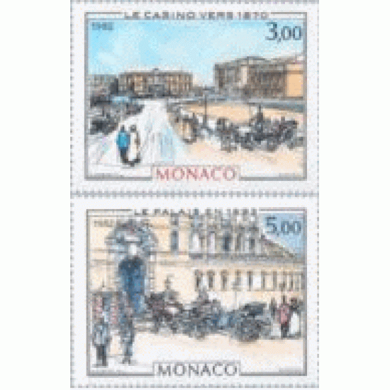 Monaco - 1340/41 - 1982 Monte-Carlo y Mónaco de 1870 a 1925 (Belle Epoque) Lujo