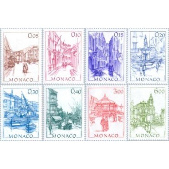 Monaco - 1404/11 - 1984 Mónaco de otros tiempos-pinturas-Lujo Monaco - 1404/11 - 1984 Mónaco de otros tiempos-pinturas-Lujo