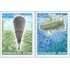 Monaco - 1427/28 - 1984 Cent. de A. Piccard-físico-globo/batiscafo-Lujo
