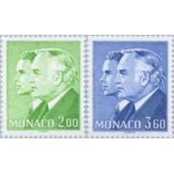 Monaco - 1589/90 - 1987 Serie-Rainiero III y Alberto-Lujo Monaco - 1589/90 - 1987 Serie-Rainiero III y Alberto-Lujo