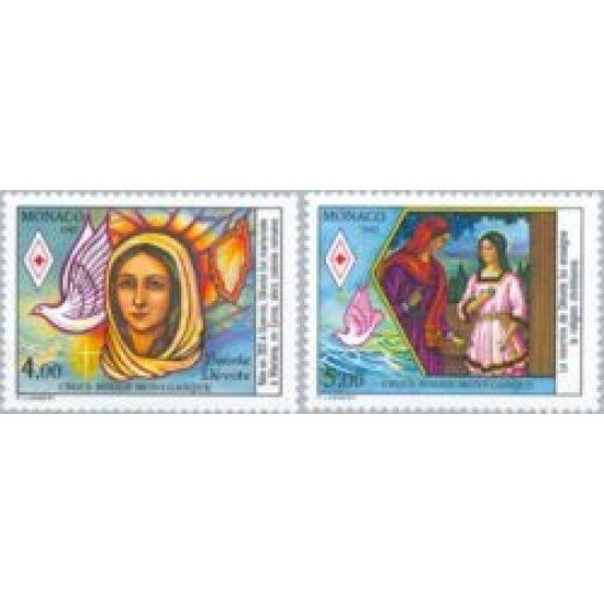 Cruz Roja monegasca-vida de Sta. Devota-Lujo Cruz Roja monegasca-vida de Sta. Devota-Lujo