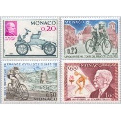 Monaco - 632/35 - 1963 Aniversarios deportivos Lujo