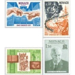 Monaco - 851/54 - 1971 Protección de monumentos históricos Lujo