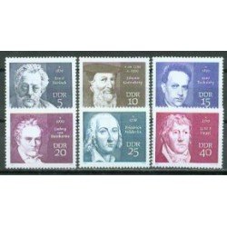 Alemania Oriental - 1228/33 - GERMANY 1970 Personalidades Lujo