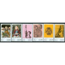 Alemania Oriental - 1286/91 - GERMANY 1970 Obras de arte Lujo