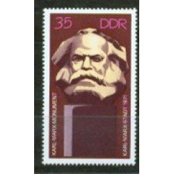 Alemania Oriental - 1395 - GERMANY 1971 Monumento a Karl Marx Lujo