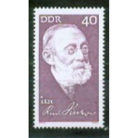 Alemania Oriental - 1397 - GERMANY 1971 150º Aniv. de Rudolf Virchow Lujo Alemania Oriental - 1397 - GERMANY 1971 150º Aniv. de Rudolf Virchow Lujo