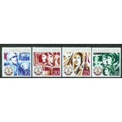 Alemania Oriental - 1630/33 - GERMANY 1974 25º Aniv. de la RDA Lujo