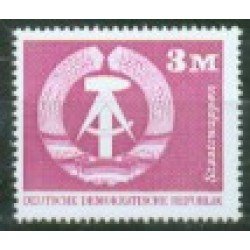 Alemania Oriental - 1643 - GERMANY 1974 Serie  Blasón de la RDA Lujo