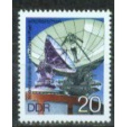 Alemania Oriental - 1800 - GERMANY 1976 Estación de satélite en Berlín Lujo Alemania Oriental - 1800 - GERMANY 1976 Estación de satélite en Berlín Lujo