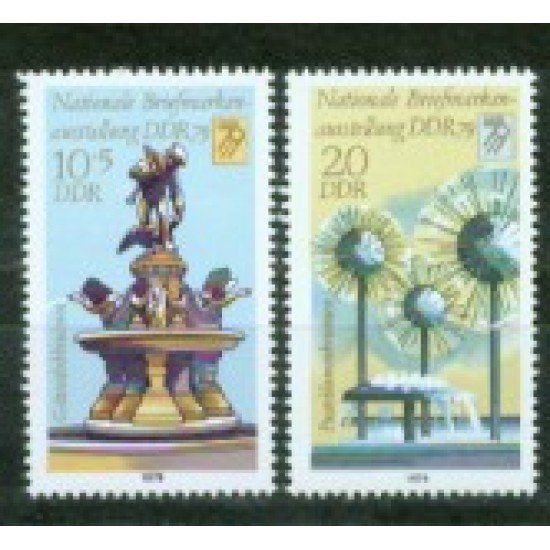 Alemania Oriental - 2106/07 - GERMANY 1979 DDR 79-Dresde-Lujo Alemania Oriental - 2106/07 - GERMANY 1979 DDR 79-Dresde-Lujo