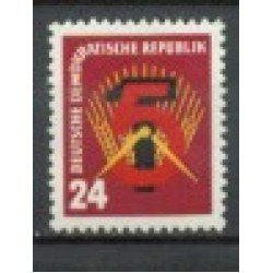 Alemania Oriental - 45 - GERMANY 1951 Propaganda 1º plan quinquenal (fijasellos) Alemania Oriental - 45 - GERMANY 1951 Propaganda 1º plan quinquenal (fijasellos)