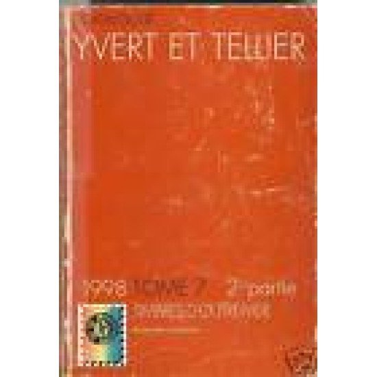 FILATELIA - Biblioteca - Catálogos Yvert - Catálogos Yvert 2ª mano - YTU008-1998 - Ed. 1998 Ultramar Tomo VII 2ª parte (de Seychelles a Zoulouland) FILATELIA - Biblioteca - Catálogos Yvert - Catálogos Yvert 2ª mano - YTU008-1998 - Ed. 1998 Ultramar Tomo VII 2ª parte (de Seychelles a Zoulouland)