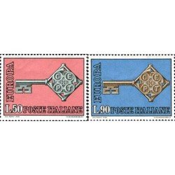 Italia - 1010/11 - 1968 Europa Lujo Italia - 1010/11 - 1968 Europa Lujo