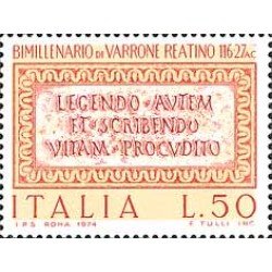 Italia - 1195 - 1974 Bimilenario de Varron Lujo