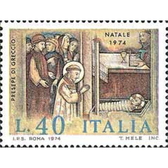 Italia - 1204 - 1974 Navdad-fresco-Lujo Italia - 1204 - 1974 Navdad-fresco-Lujo