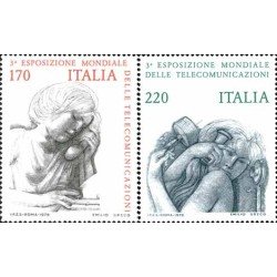 Italia - 1400/01 - 1979 3ª Exp. mundial de telecomunicaciones Lujo