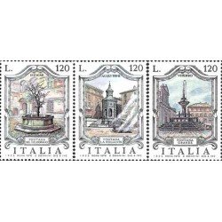 Italia - 1402/04 - 1979 Fuentes de Italia Lujo
