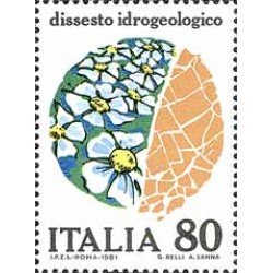 Italia - 1488 - 1981 El desorden hidrológico-Lujo Italia - 1488 - 1981 El desorden hidrológico-Lujo