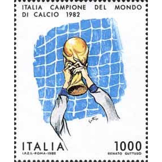 Italia - 1542 - 1982 Italia, campeona del mundo de fútbol Lujo Italia - 1542 - 1982 Italia, campeona del mundo de fútbol Lujo
