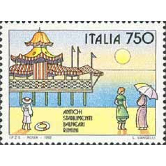 Italia - 1968 - 1992 Viejos balnearios Lujo Italia - 1968 - 1992 Viejos balnearios Lujo