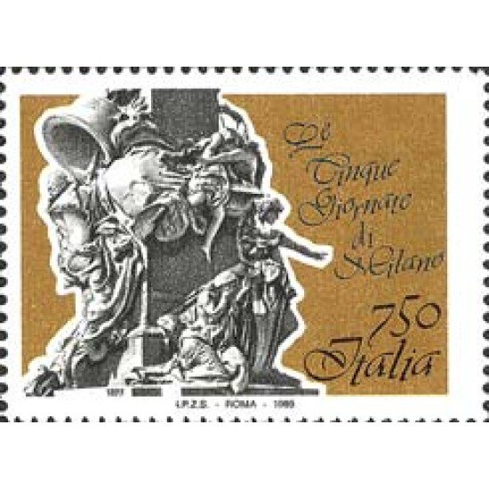 Italia - 2109 - 1995 Cent. monumento 5 días de Milán Lujo