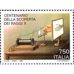 Italia - 2123 - 1995 Cent. descubrimiento rays x Lujo Italia - 2123 - 1995 Cent. descubrimiento rays x Lujo