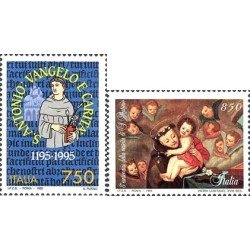 Italia - 2127/28 - 1995 800º Aniv. de St. Antonio de Padua Lujo Italia - 2127/28 - 1995 800º Aniv. de St. Antonio de Padua Lujo
