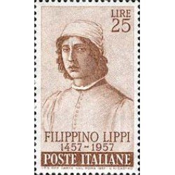 Italia - 747 - 1957 5º Cent. del pintor F. Lippi Lujo