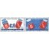 Italia - 783/84 - 1959 Hermanamiento Roma/París-escudos- Lujo