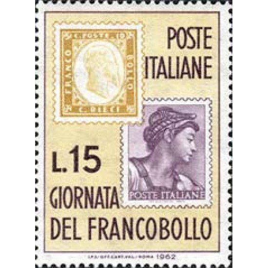 Italia - 878 - 1962 IV Día del sello Lujo Italia - 878 - 1962 IV Día del sello Lujo