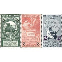 Italia Italy 95/97 1913 Cent. del reino de Italia Caballos Mezcla Tipo I y II Fijasellos Italia Italy 95/97 1913 Cent. del reino de Italia Caballos Mezcla Tipo I y II Fijasellos