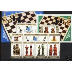 AJZ1 Santo Tomé  Nº 638/45 + Hojita Bloque 26/7  2001  MNH
