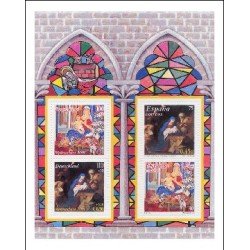 España Spain HB Emisión conjunta 2001 Alemania-España Navidad MNH